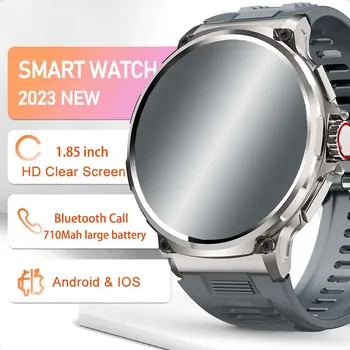 2023 Nové pánske Smartwatch Bluetooth Hovor GPS Sledovanie Kompas 710 Mah batéria vodotesné Šport smartwatch Mužov Pre Android a IOS
