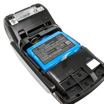 Prenosné Tlačiarne Batérie Pre Hrady IP604355-komã © tou je 2p Dejavoo V3 VEGA3000-3G Z9 Modrá Kapacitou 2900mAh / 10.73 Wh